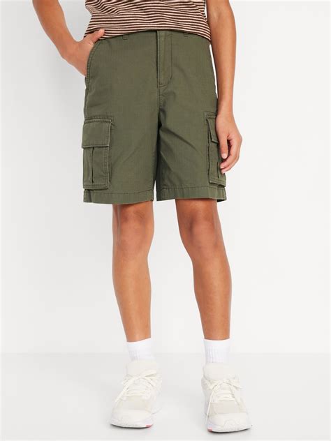 Knee Length Loose Cargo Shorts for Boys | Old Navy in 2024
