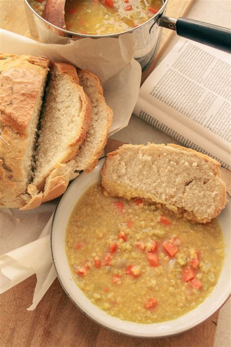 St. Jacob Bread & Red Lentil Stew