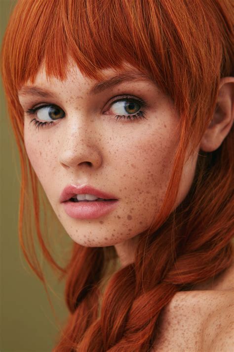 Red & Foxy on Behance | Beautiful red hair, Red hair freckles ...