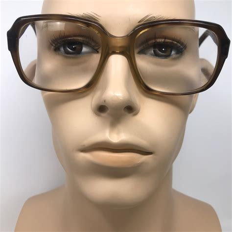 Vintage Royal Richard Eyeglasses Glasses Frames Brown Geek Eyeglasses ...