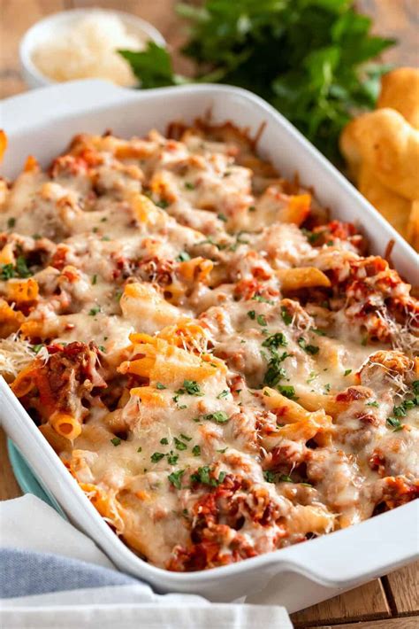 Easy Italian Sausage Pasta Bake • Craving Some Creativity