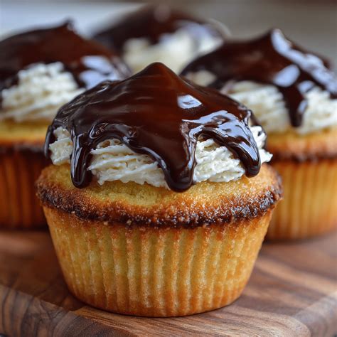 How to Make Boston Cream Pie Cupcakes Easily