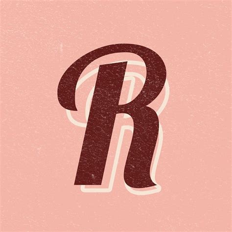 The Letter R In Different Fonts