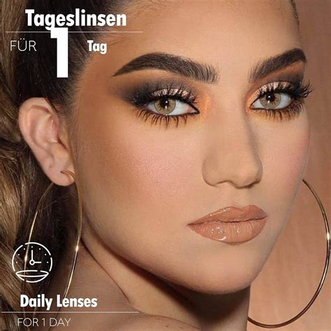 Bella 1-Day Colored Contact Lenses - Hazel Beige - Natural Light ...