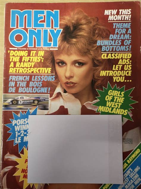 Vintage Mens Adult Glamour Magazine Men Only Volume 47 - Etsy Canada