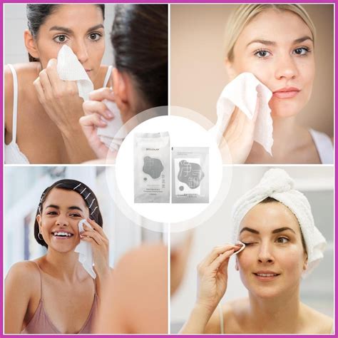 Make up Remover Wipes for Face 10PCS Facial Cleansing Towelettes Face ...