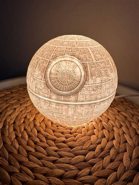 Death Star Lamp / Starwars / Darkside / Darth Vader / Jedi - Etsy