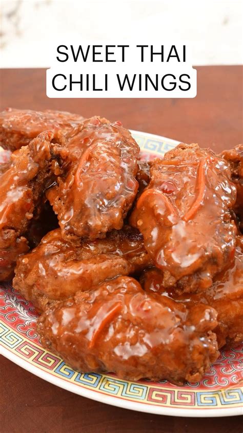 Thai sweet chili chicken wings – Artofit