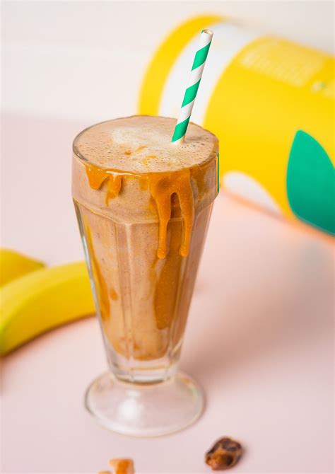 Caramel Banana Protein Shake