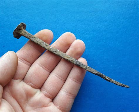ANCIENT ROMAN CRUCIFIXION NAIL 1st Century AD. #8 | #1931826020