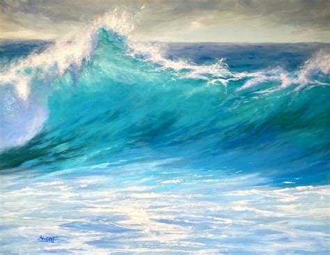 Untamed von Julia Bright (N.D): Malerei Öl auf Holz - Singulart