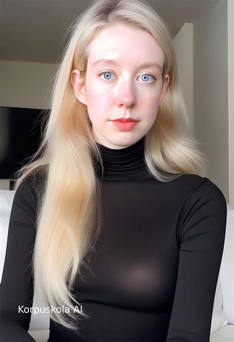 Elizabeth Holmes portrait by Korpuskola-AI on DeviantArt
