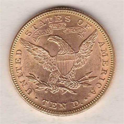1882 USA Ten Dollars Gold Coin | Dorset Coin Company