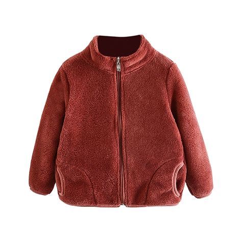 Girls Fleece Jacket Fleece Jacket Kids Girls' Outerwear Jackets Kids ...