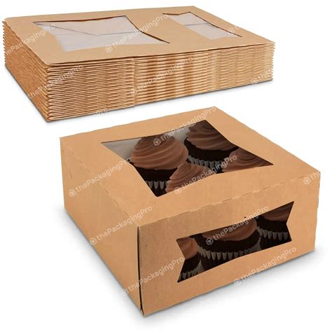 Custom Cake Cookie Packaging Boxes For Food Container Kraft Cardboard ...