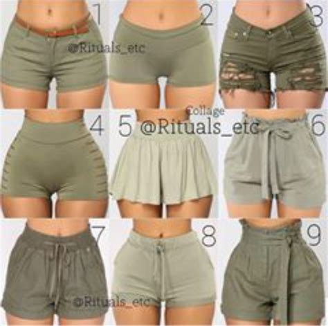 Tipos de shorts y faldas shorts para vestuarios | Fashion, Womens ...