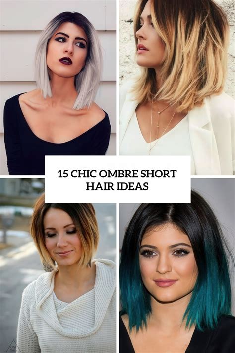 Ombre For Short Hair : Short Ombre Hairstyles Bpatello - flyinowls