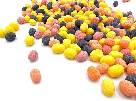 LaetaFood Nerds Jelly Beans - Big, Chewy, Crunchy Candy - Pastel Colors ...