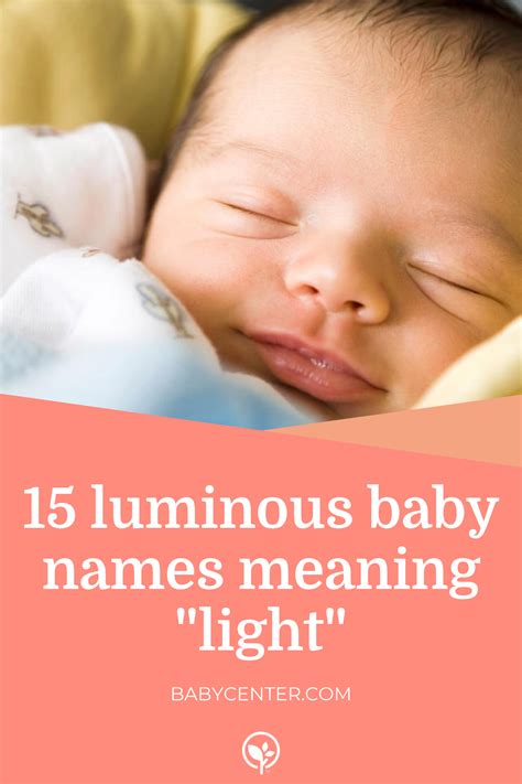 Names that mean light – Artofit