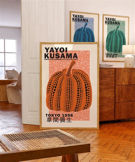 Yayoi Kusama Poster, Yayoi Kusama Print, Yayoi Kusama Pumpkin ...