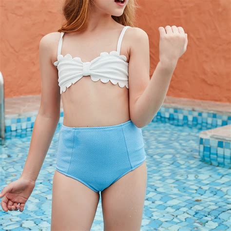 Akiihool Girls Two Piece Tankini with Shorts Swimsuit Beach Wear Halter ...