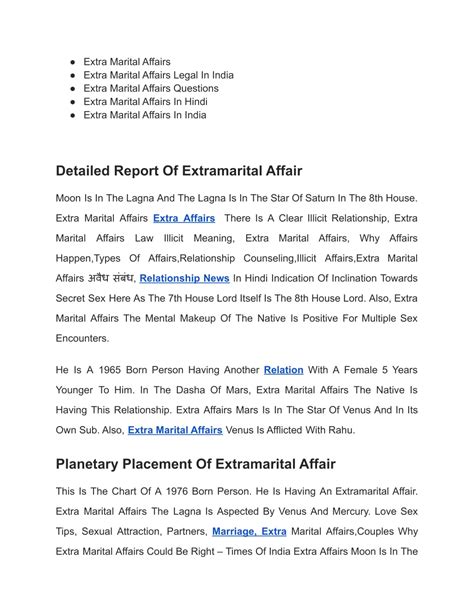 PPT - Extra Marital Affairs PowerPoint Presentation, free download - ID ...