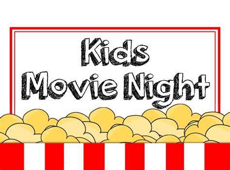 Free Movie Night Cliparts, Download Free Movie Night Cliparts png ...