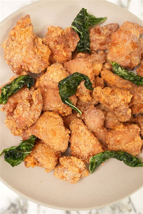 Air Fryer Taiwanese Popcorn Chicken - CJ Eats Recipes