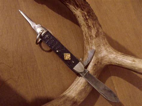 Vintage camillus new York USA bsa boy scouts knife camp scout pocket ...