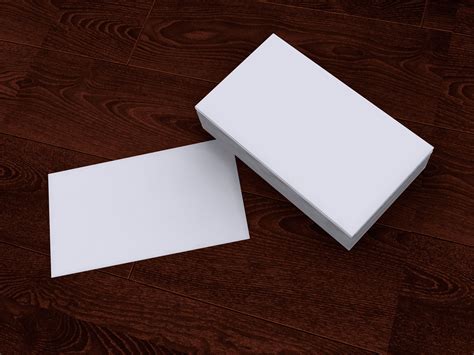 Blank Business Card