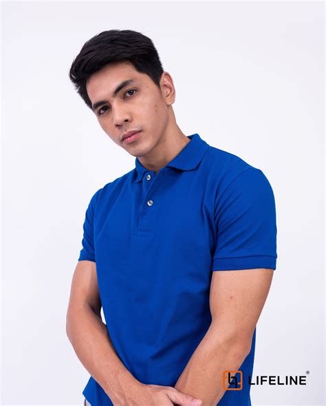 Royal Blue Polo Shirts Relaxed Authentic Striped Polo Shirt Blue