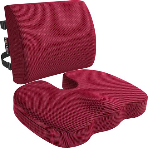 FORTEM Chair Cushion, Seat Cushion for Office Chair, Lumbar Support ...