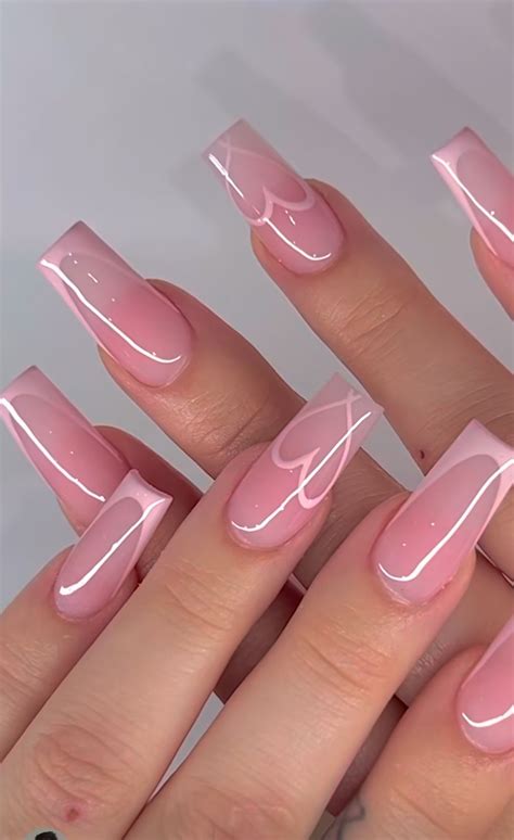 Pin by lopez gabriela on nails | Pink nails, Pink acrylic nails ...