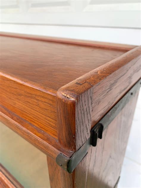 Globe Wernicke Antique Oak Four-Stack Barrister Bookcase, circa 1900 ...