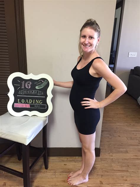 Week 16 // Belly Pics — Jenn Hallak