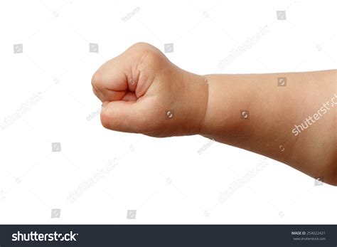 Clenched Fist Hand Child Baby Power Stock Photo 254022421 | Shutterstock