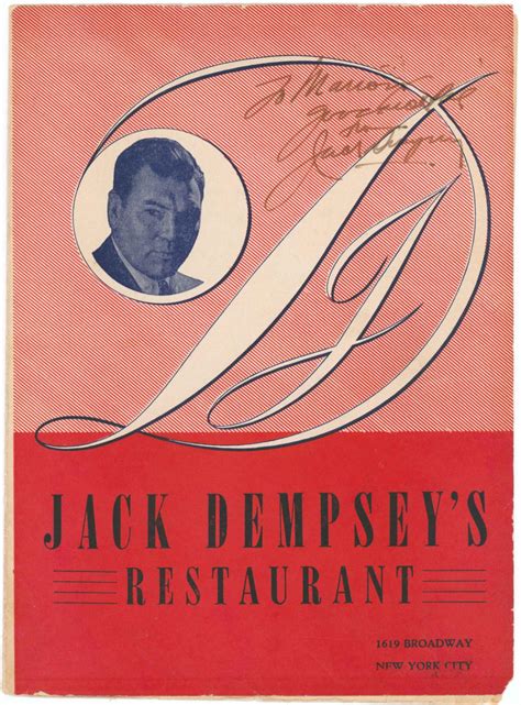 Lot - JACK DEMPSEY