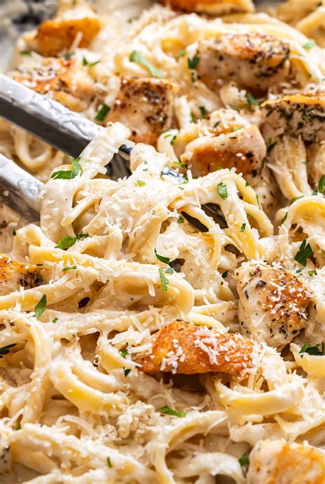 Healthy Chicken Alfredo Recipe