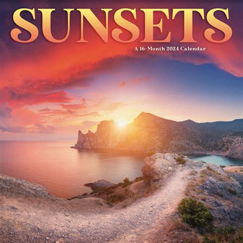 Trends International 2024 Mini Wall Calendar with Breathtaking Sunsets ...