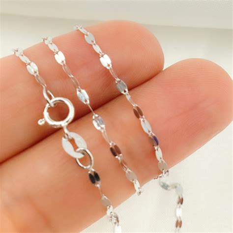 14K White Gold Chains - Tresor Jewelry Inc