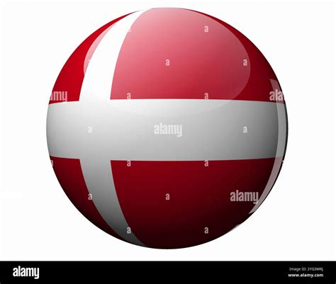Denmark national flag Cut Out Stock Images & Pictures - Alamy