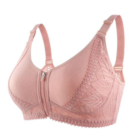 JGTDBPO Front Closure Bras For Women Plus Size Full Coverage Bras Front ...