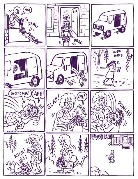 A Tale of Terror Art Book | Art by Johnny Ryan | The Mansion Press