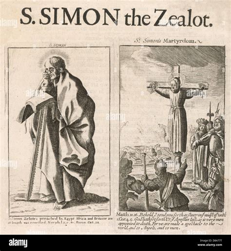 Simon the Zealot Stock Photo - Alamy