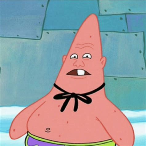 Patrick Star Lustig