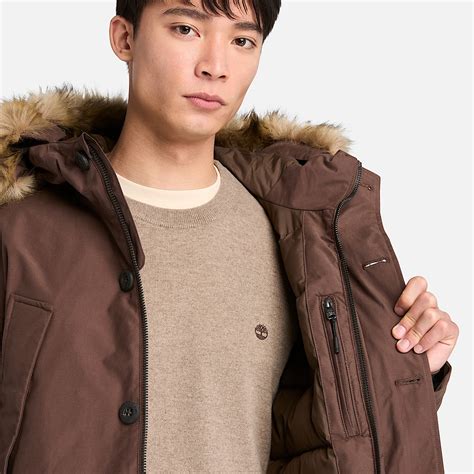 Scar Ridge Waterproof Parka for Men in Brown