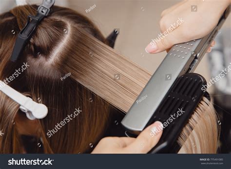 Hair Straightening Straightener Comb Stock Photo 775491085 | Shutterstock