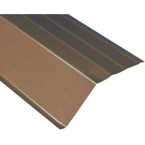 Amerimax 5 In. Galvanized Steel Roof Apron Flashing, Brown - Kellogg Supply