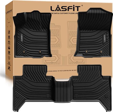 LASFIT Floor Mats for Toyota Tacoma 2016-2023 (Double Cab and Auto Only ...