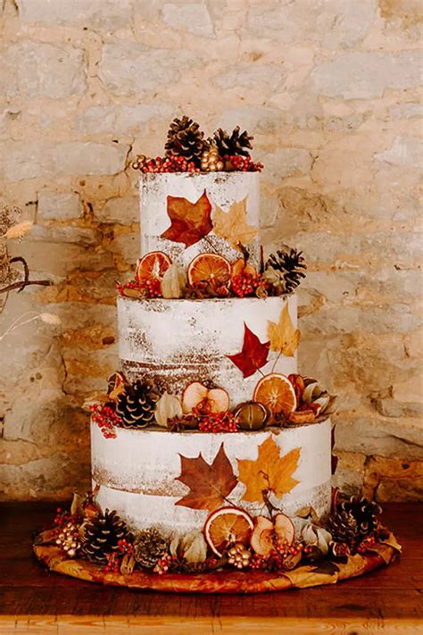 So stunning 20 chic wedding cakes for fall wedding ideas – Artofit